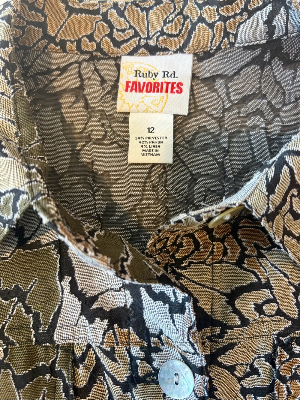 Ruby Rd Jacket Blazer Size 12 - Picture 3 of 6